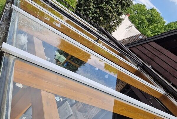 Reinigung grosse Glassflaechen