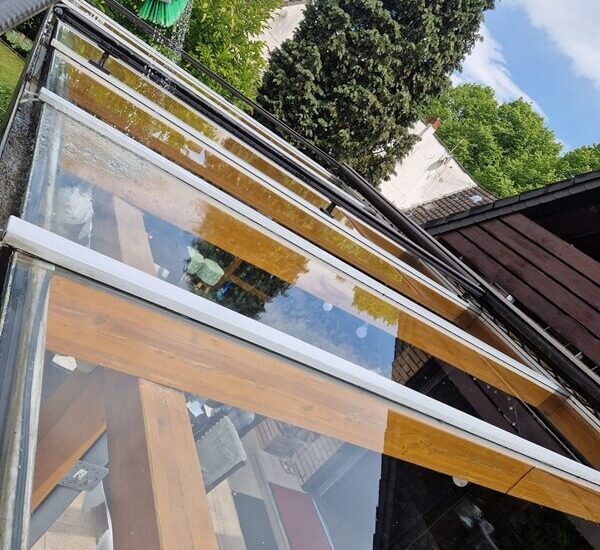 Reinigung grosse Glassflaechen